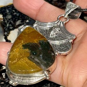 Large Pietersite Pendant 2 1/2”